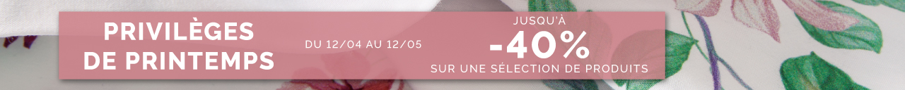 Privilèges de printemps !